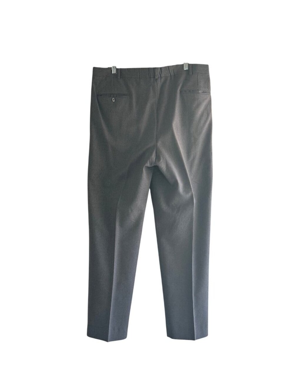 Bannister & Beale Size 38 Pure 100% Pure Wool Dress Slacks Grey - Picture 13 of 14